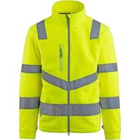 Arco Responsible Yellow Hi-Vis Fleece Jacket 5XL