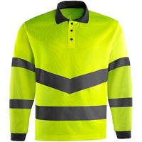 Arco Yellow Long-Sleeve Hi-Vis Polo Shirt 2XL