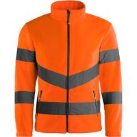 Arco Orange Hi-Vis Fleece Jacket 6XL