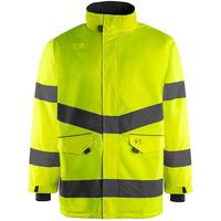 Arco Yellow Waterproof Hi-Vis Coat 6XL