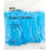 Arco Essentials Blue Beard Nets (Pack of 100)