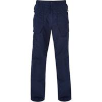 Trojan Men's Navy Action Work Trousers 32S