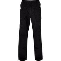 Trojan Men's Black Action Work Trousers 38S