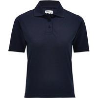 Arco Essentials Women's Navy Polo Shirt XL
