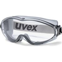 Uvex Ultrasonic Grey Clear-Lens Safety Goggles