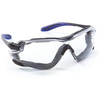 Riley Quadro Clear-Lens Safety Glasses