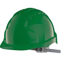 JSP Evo3 Green Vented Slip-Ratchet Safety Helmet