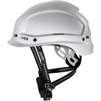 Uvex Pheos Alpine White Vented Wheel-Ratchet Climbing and Safety Helmet