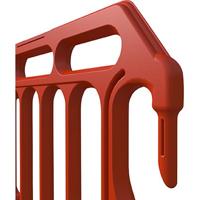 Melba Swintex Boss Barrier Orange 2m Crowd Control Barrier