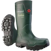 Dunlop FieldPRO Thermo+ Green S5L Safety Wellington Boots 9 43