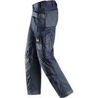 Snickers Workwear Craftsmen 3214 Navy Canvas+ Trousers with Holster Pockets 33S 084