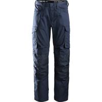 Snickers Workwear Service 6801 Men's Navy Trouser with Kneepad Pockets 31R 046