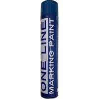 One Line Blue Line Marker Paint Spray 750ml (Pack of 12)