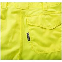 Progarm 7418 Men's Yellow Hi-Vis Arc-Trousers with Kneepad Pockets 30R