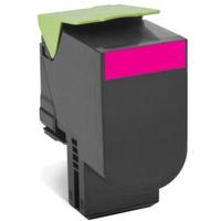 Lexmark CX410 Return Programme 3K Toner Cartridge High Yield Magenta 80C2HM0