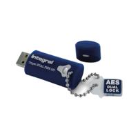 Integral Crypto Dual FIPS 197 Encrypted USB 3.0 Flash Drive 4GB INFD4GCRYDL30197