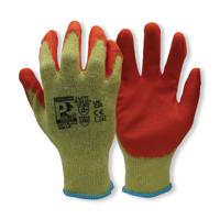Pred Amber Cut A Safety Gloves 1 Pair Orange/Yellow 7 (Pack of 10) 2-LCTC-7