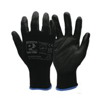 Pred Jet Cut A Gloves Polyurethane Palm Coating 1 Pair Black 6 BLACK-PUPL-6