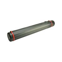 Jakar Jumbo Extendable Telescopic Tube with Carry Strap Black/Red 7306