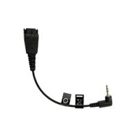 Jabra Quick Disconnect (QD) to 2.5mm Jack Straight Cord 8800-00-46