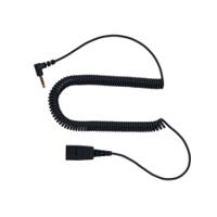 Jabra Quick Disconnect (QD) to 2.5mm Jack Coiled Cord 2m 8800-01-46