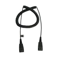 Jabra Quick Disconnect (QD) to Quick Disconnect (QD) Extension Coiled Cord 2m 8730-009