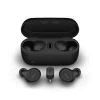 Jabra Evolve2 Wireless Bluetooth Ear Buds USB-C MS with Wireless Charging Pad 20797-999-889