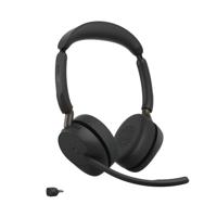 Jabra Evolve3 65 MS 390 Headset USB-C Stereo wth C/Stand 36599-999-889