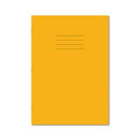 Hamelin Exercise Book 10mm Squared 64 Page A4 Yellow (Pack of 50) 100106015