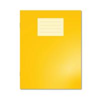 Hamelin Oxford Exercise Book 8mm Lined 80 Page 229x178mm Yellow (Pack of 100) 400136122