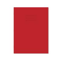 Hamelin Exercise Book 8mm Lined 80 Page A4+ Red (Pack of 50) 400206470