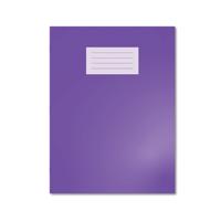 Hamelin Oxford Exercise Book 8mm Lined 80 Page A4+ Purple (Pack of 50) 400206517