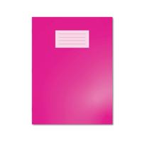 Hamelin Oxford Exercise Book 8mm Lined 80 Page A4+ Pink (Pack of 50) 400206519