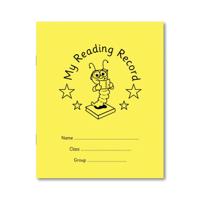 Hamelin Reading Record Book 40 Page 203x165mm Yellow (Pack of 100) 100102212