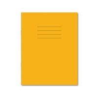 Hamelin Exercise Book 8mm Lined 80 Page 229x178mm Yellow (Pack of 100) 100105431
