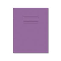 Hamelin Exercise Book 8mm Lined 80 Page 229x178mm Purple (Pack of 100) 100100013