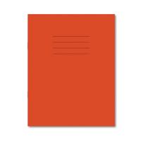 Hamelin Exercise Book 8mm Lined 80 Page 229x178mm Orange (Pack of 100) 100100105