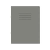 Hamelin Exercise Book 8mm Lined 80 Page 229x178mm Grey (Pack of 100) 100100132