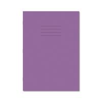 Hamelin Exercise Book 8mm Lined 64 Page A4 Purple (Pack of 50) 100106010