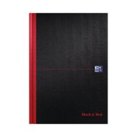 Black n' Red Casebound Narrow Ruled Hardback Notebook A4 (Pack of 5) 100080474