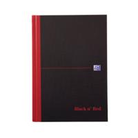 Black n' Red Casebound Hardback A-Z Notebook 192 Pages A5 (Pack of 5) 100080491