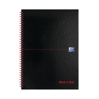 Black n' Red Wirebound A-Z Hardback Notebook A4 (Pack of 5) 100080232