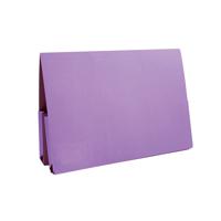 Exacompta Guildhall Double Pocket Legal Wallet Foolscap Mauve (Pack of 25) 37214