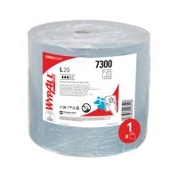 Wypall L20 General Clean Medium Duty Wipes Large Roll Blue 7300