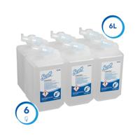 Scott Antibacterial Foam Hand Cleanser Unscented 1L Rfl Pack of 6 6348