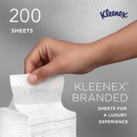 Kleenex Folded Toilet Tissue 2-Ply 200 Sheets Pack of 36 8408