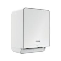 Kimberly Clark ICON Automatic Rolled Hand Towel Dispenser White and Faceplate White Mosaic 53940