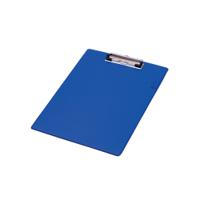 Q-Connect PVC Single Clipboard Foolscap Blue KF01297