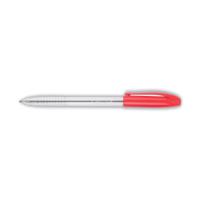 Q-Connect Grip Stick Ballpoint Pen Medium Red (Pack of 20) KF02459