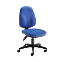 Arista Aire Deluxe High Back Chair 700x700x970-1100mm Blue KF03460